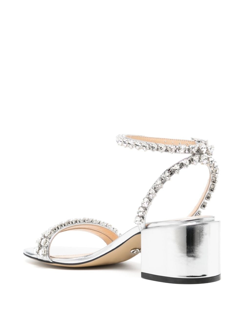 Audrey crystal-embellished sandals - 3