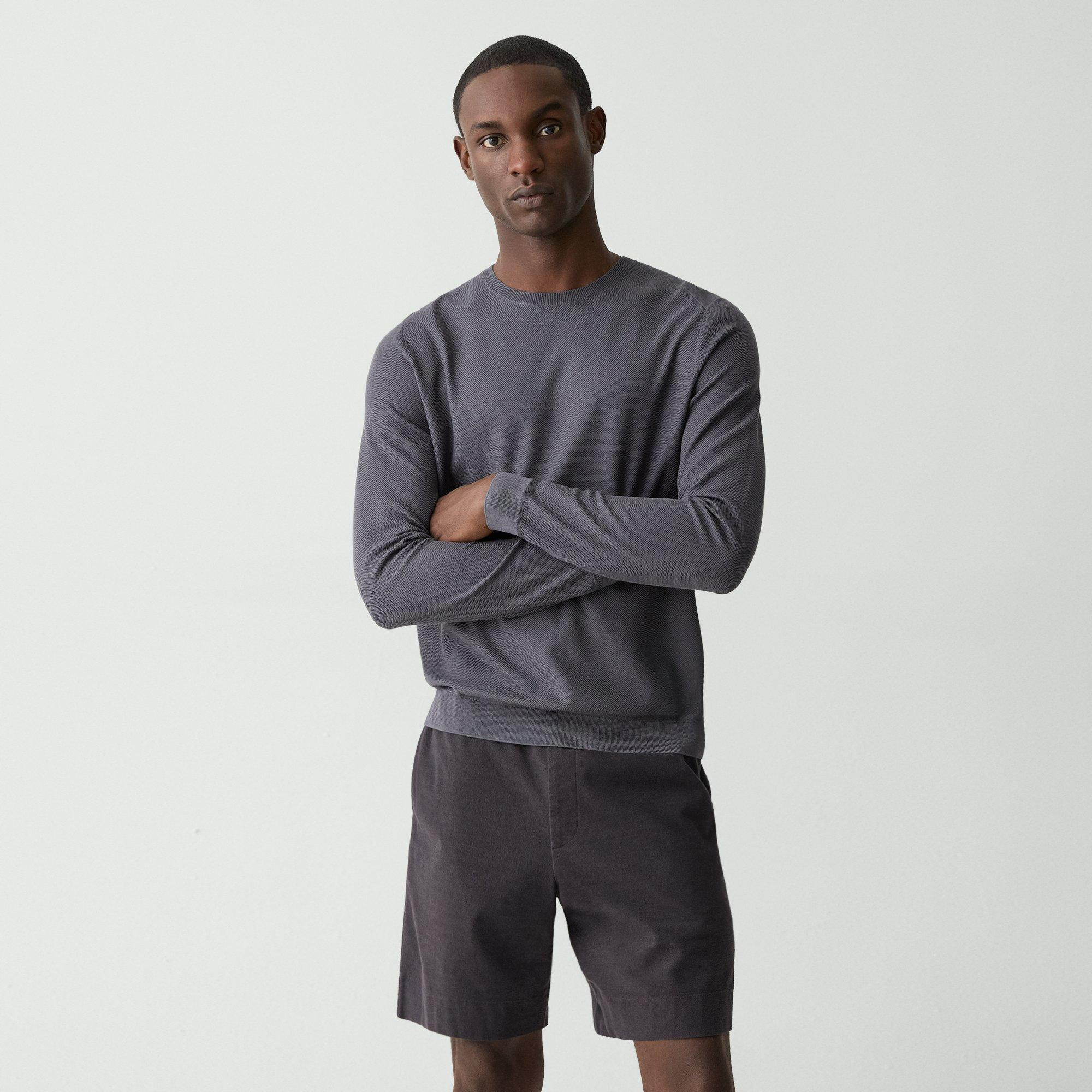 Crewneck Sweatshirt in Silk-Cotton - 2