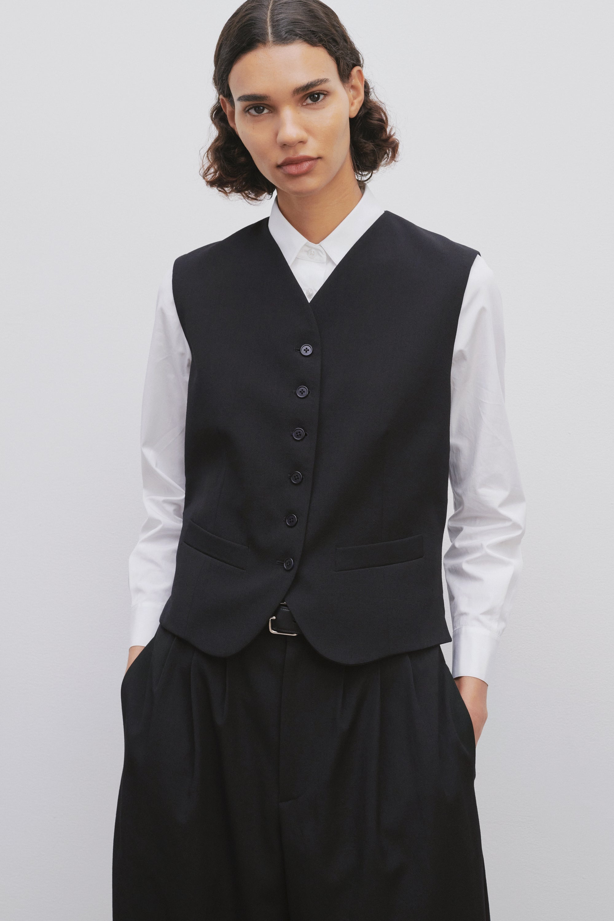 Vegas Vest in Wool - 3