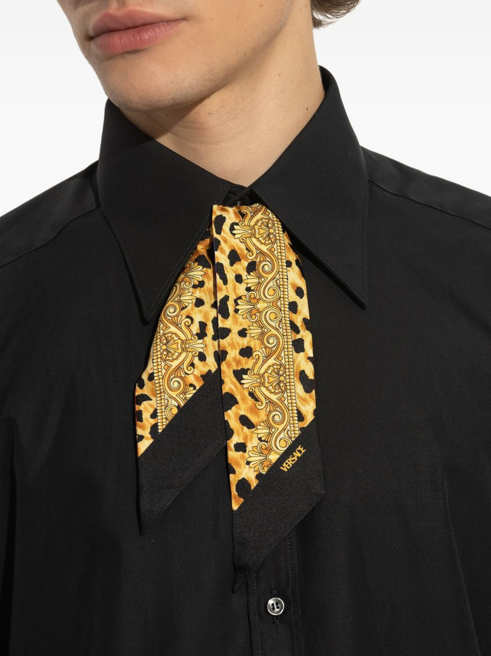 printed silk scarf - 3