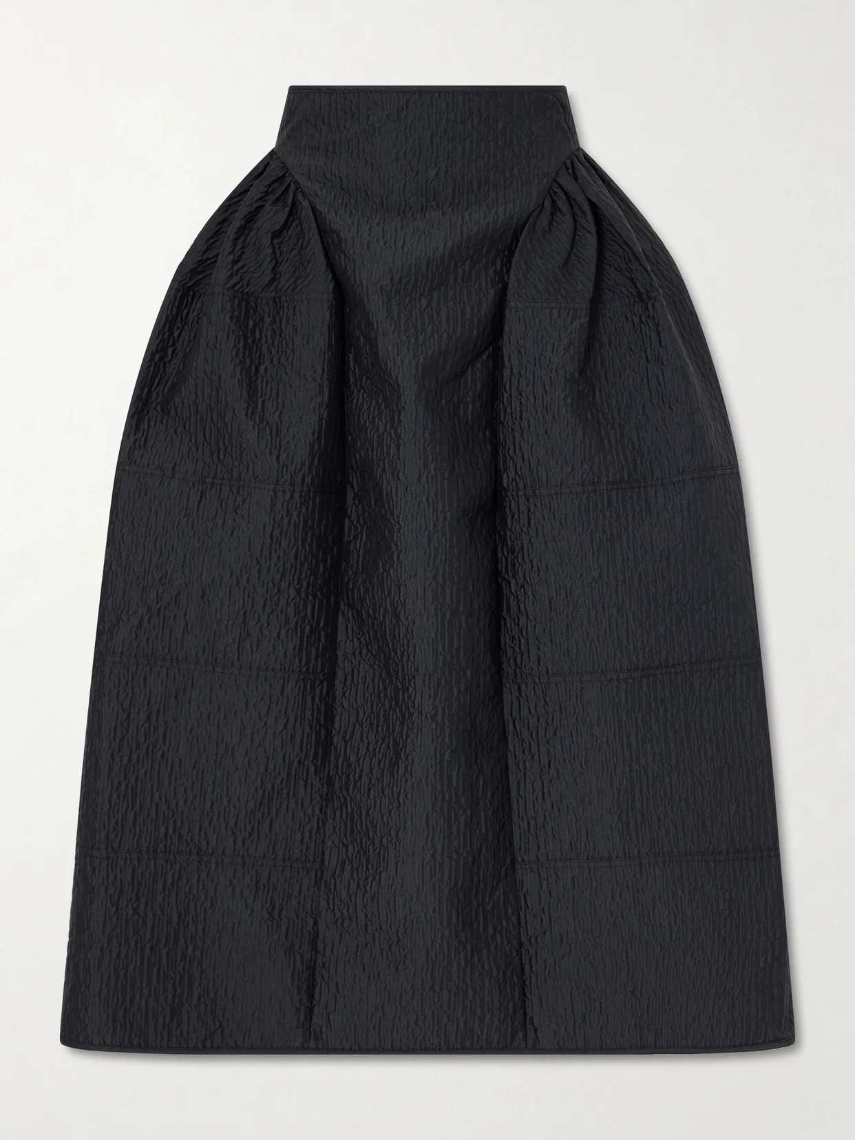 Daphne Cloqué Midi Skirt - 1