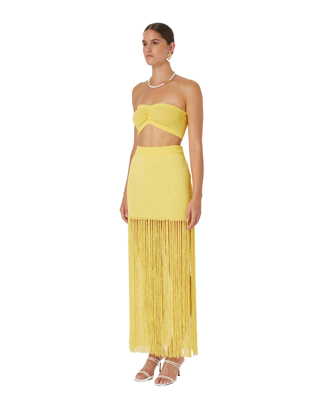 Knit Bandeau Top | Casablanca Paris - 2