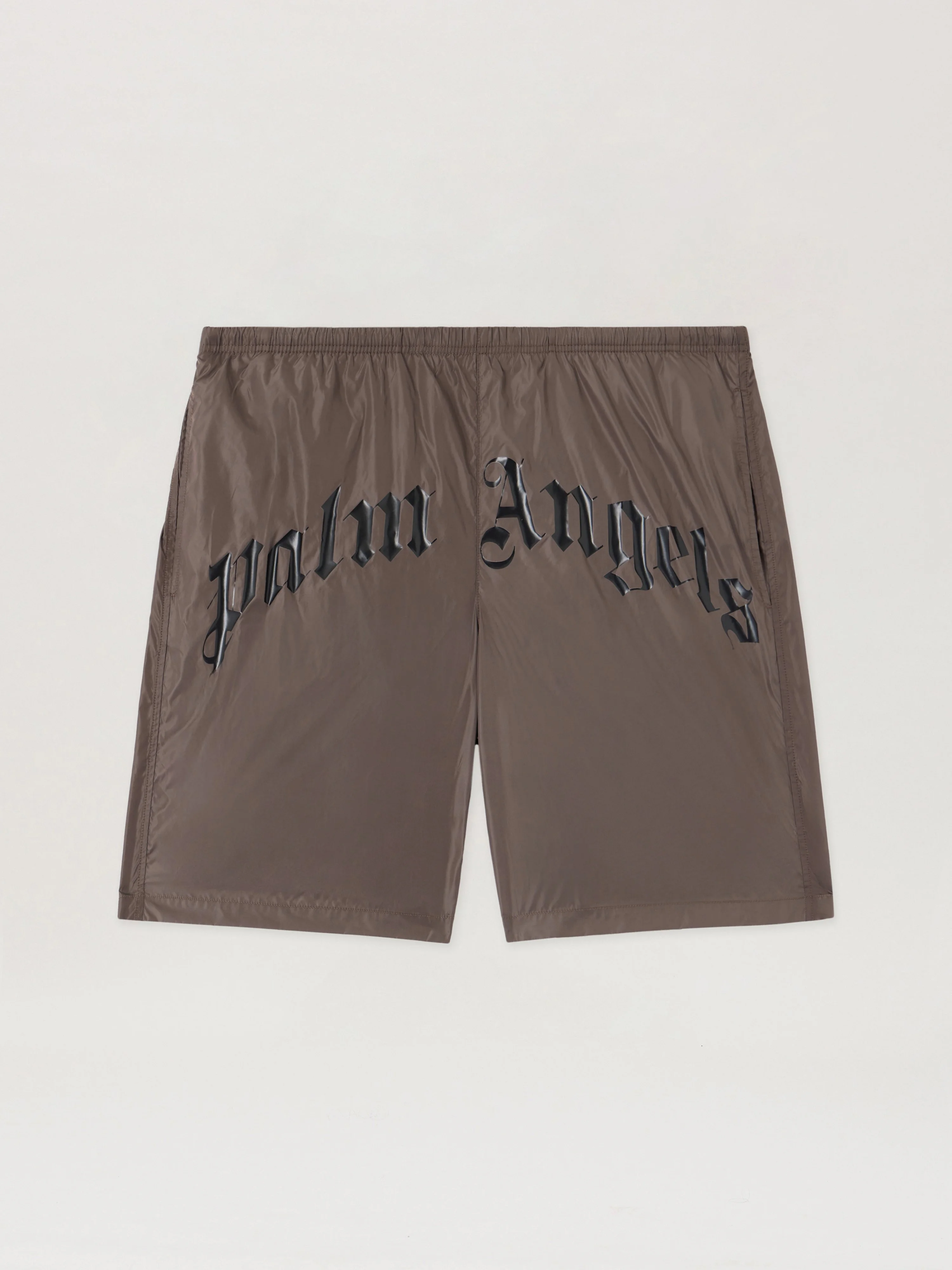 Curved Logo Swimshorts - 1