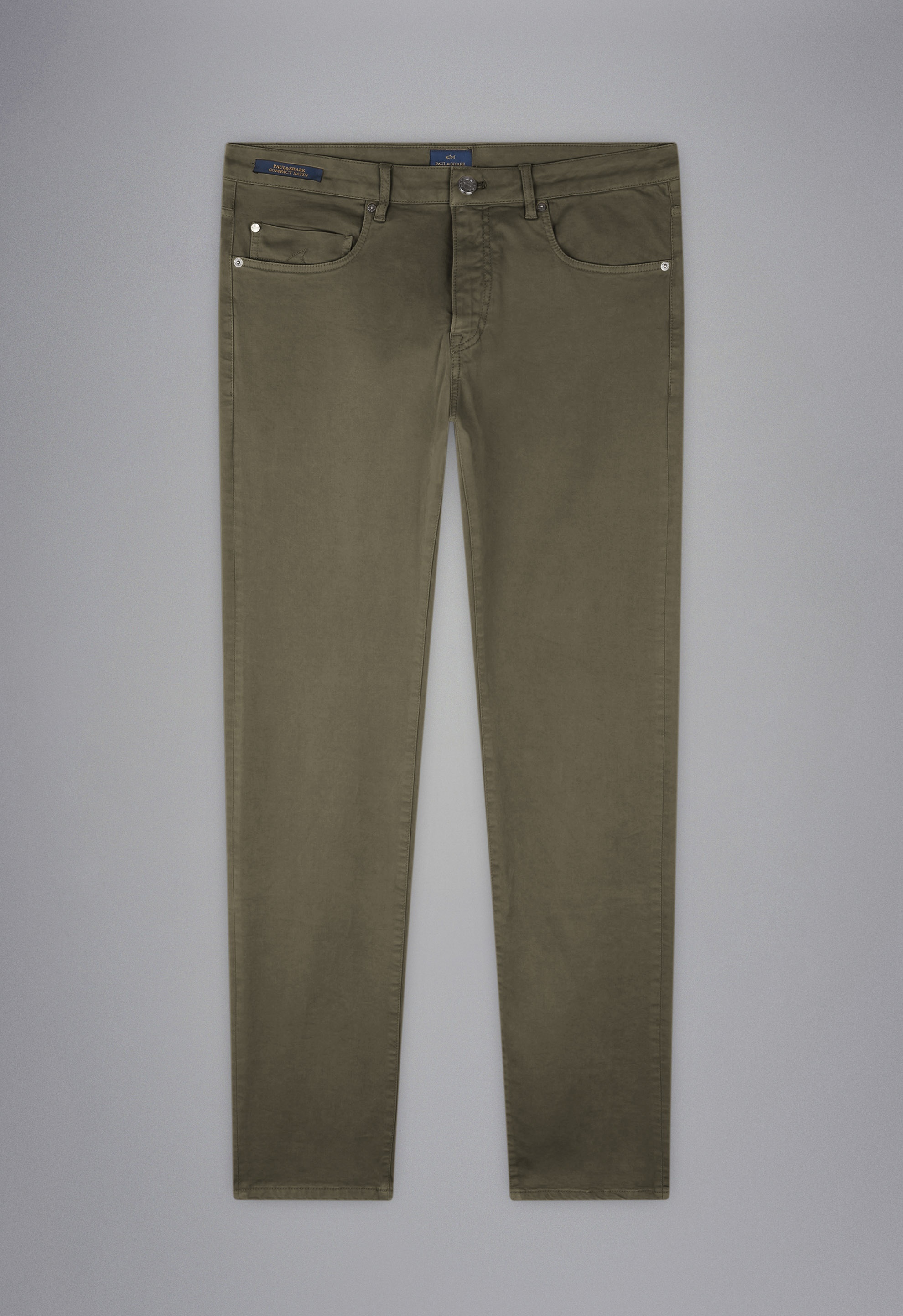 STRETCH COTTON 5 POCKETS TROUSERS - 2