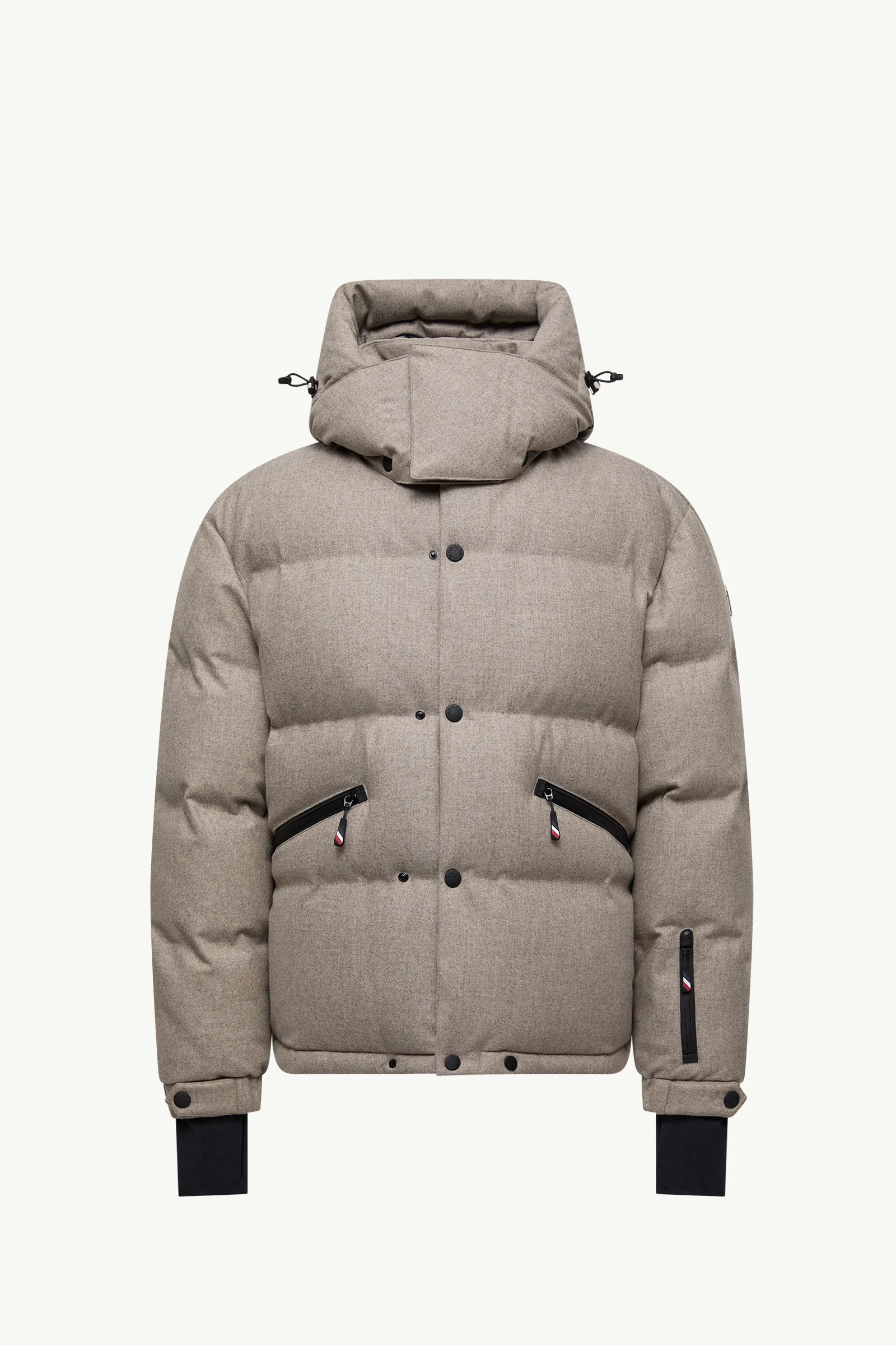 Krun Hooded Wool Down Ski Jacket - 1