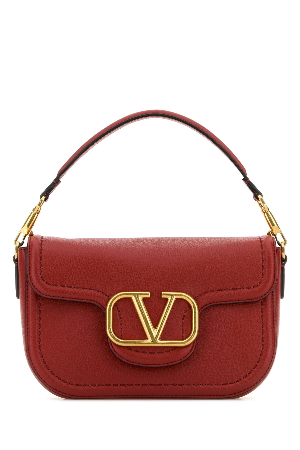 Red leather Alltime shoulder bag - 1