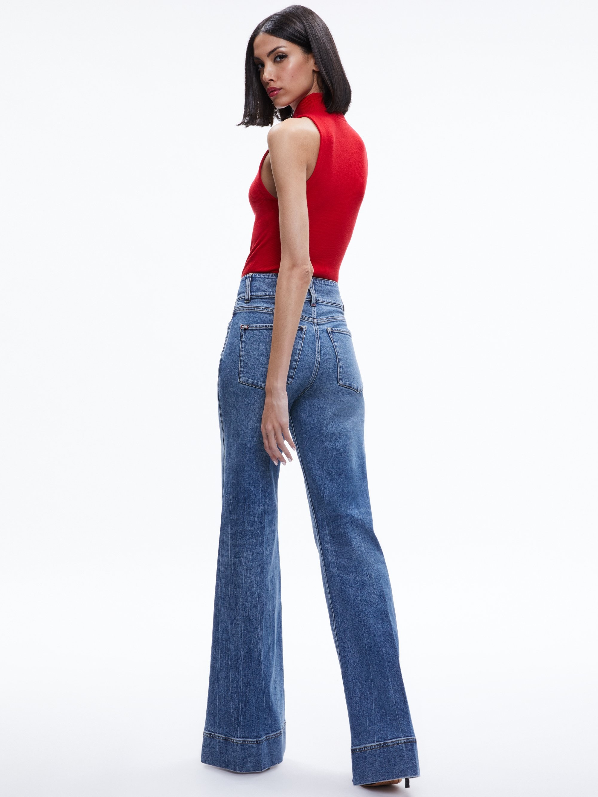 DARCEY TURTLENECK SWEATER TANK - 3