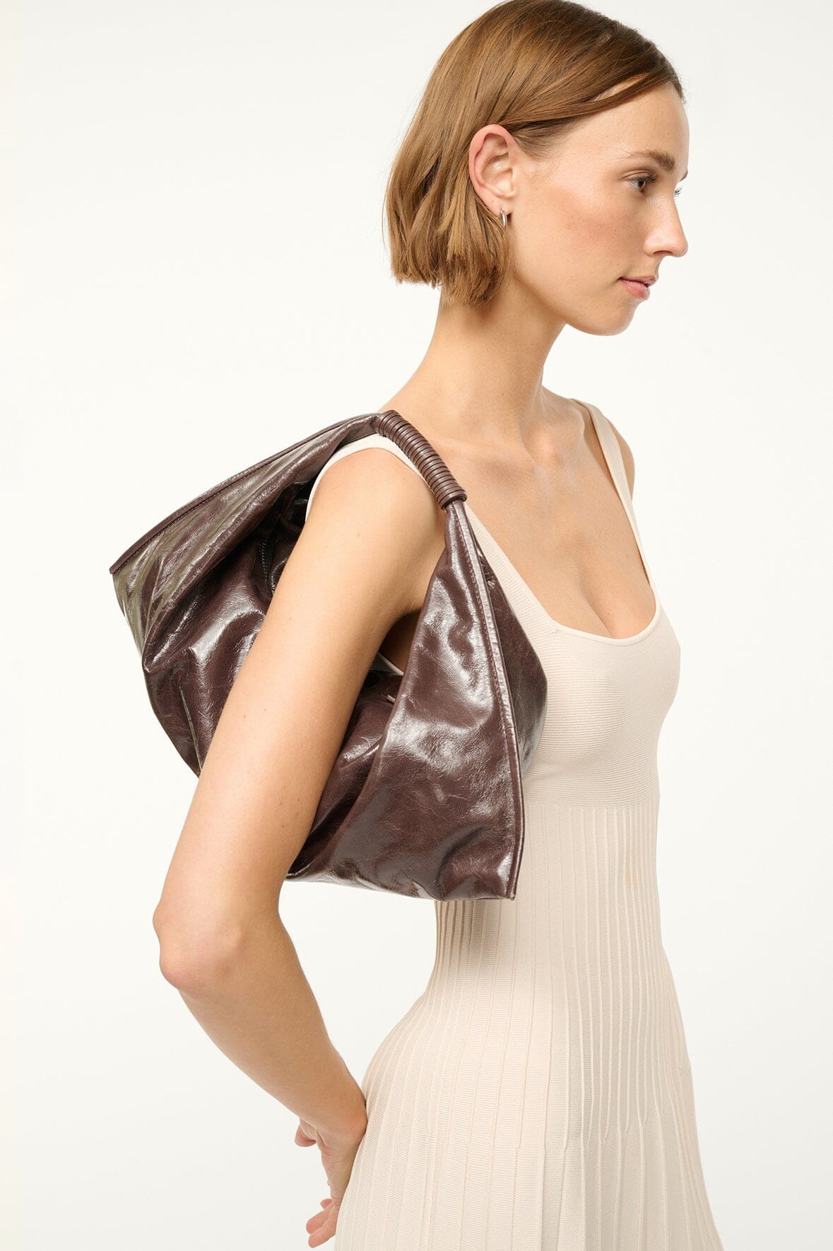STAUD MINI RONNIE BAG ESPRESSO - 4