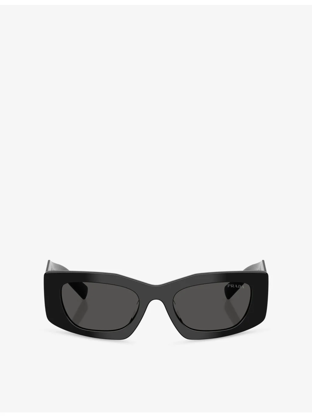 PR D03SD Rectangle-Frame Acetate Sunglasses - 1