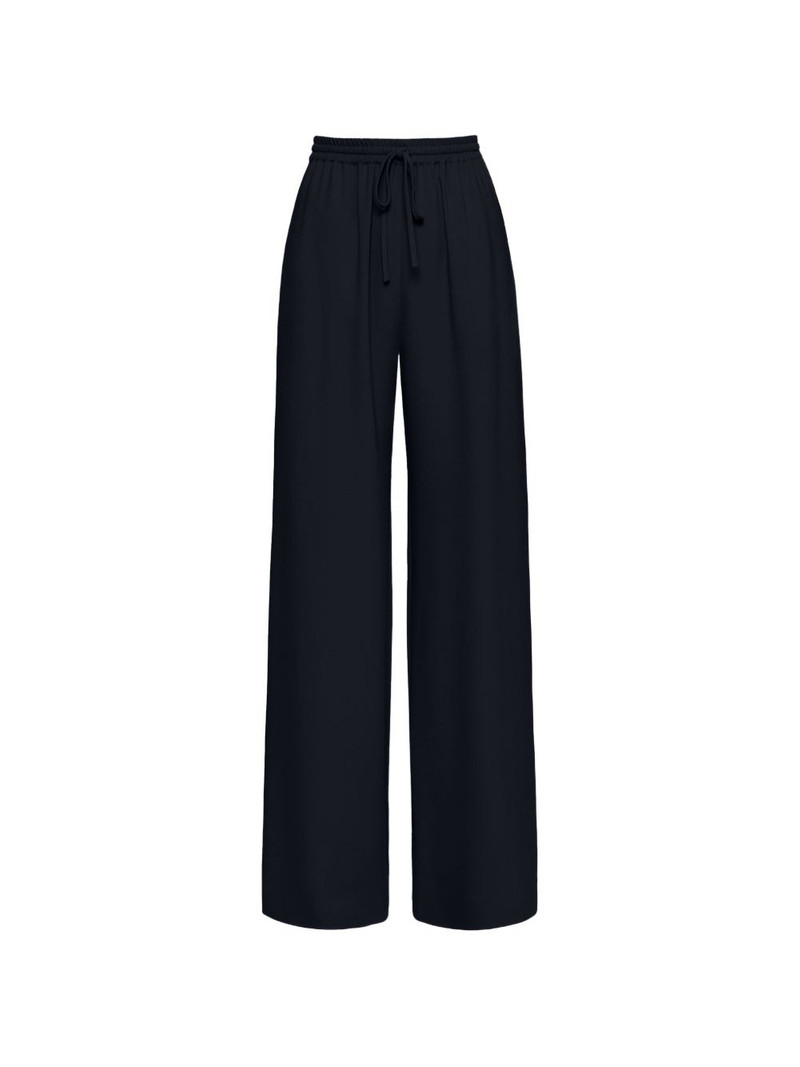 silk georgette drawstring pant 1