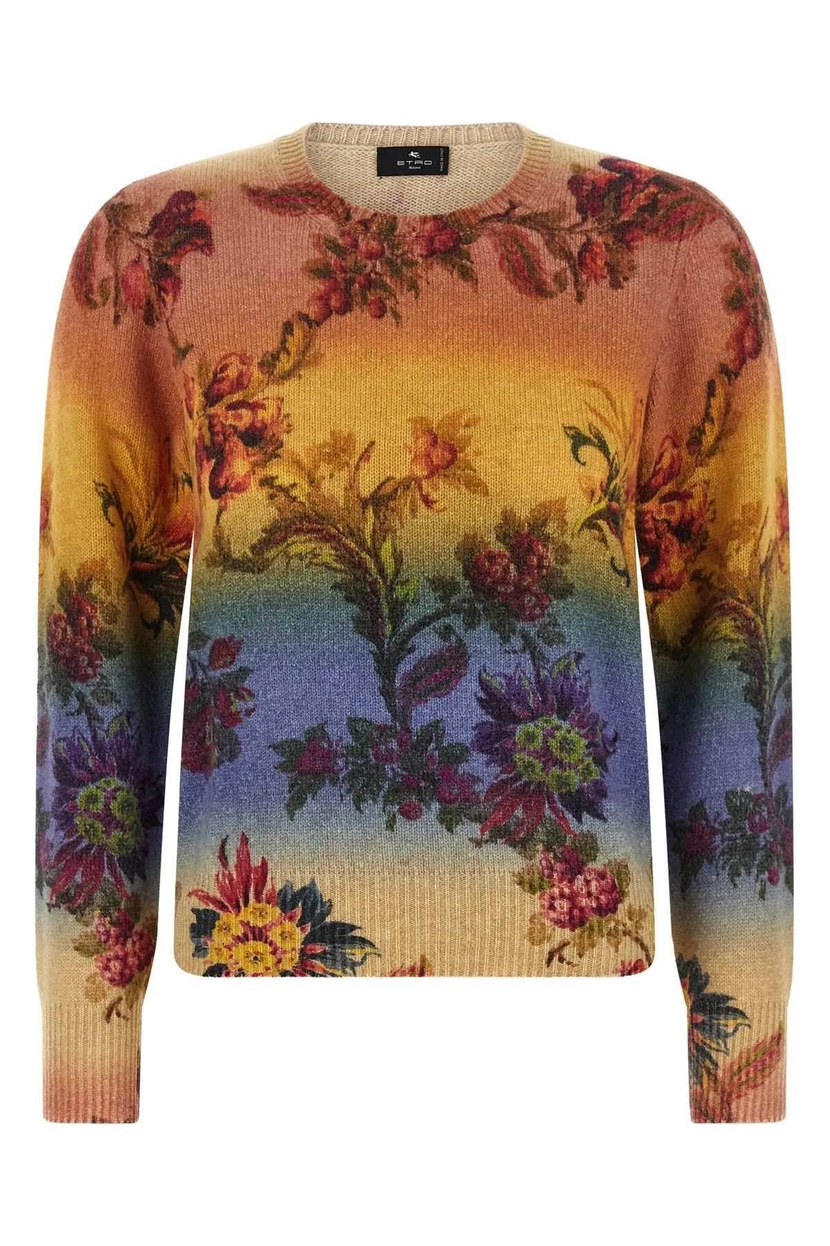 Dégradé Jacquard Sweater - 1