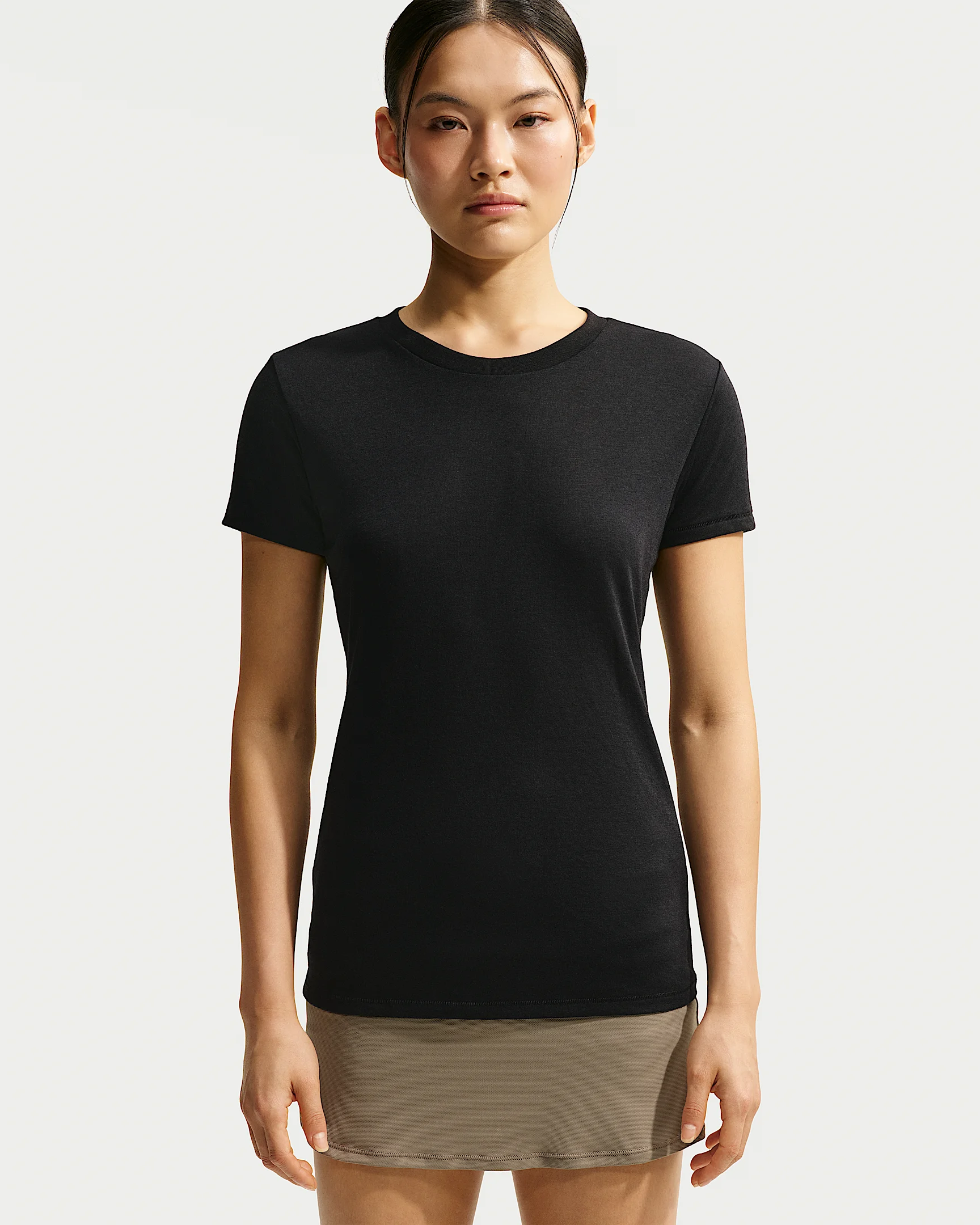 NikeSKIMS Performance Cotton Blend Women's Short-Sleeve Top - 1