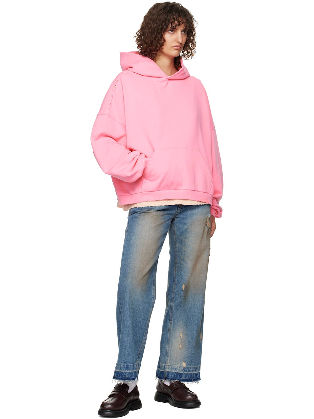 Blue Grunge Jeans - 4