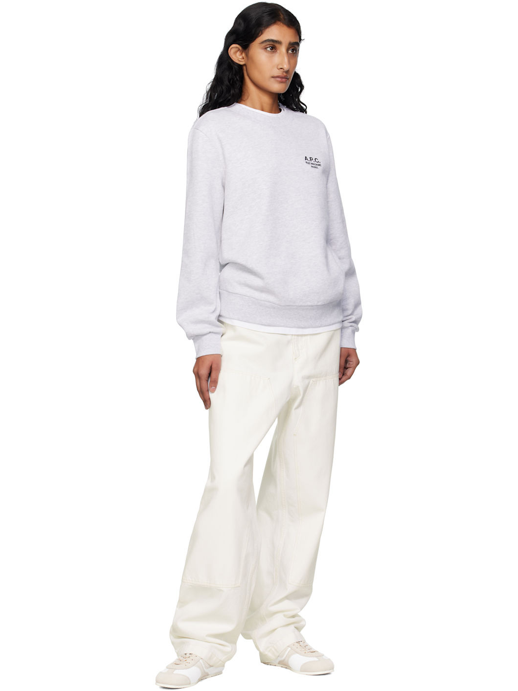 Gray Standard 'Rue Madame' Sweatshirt - 4