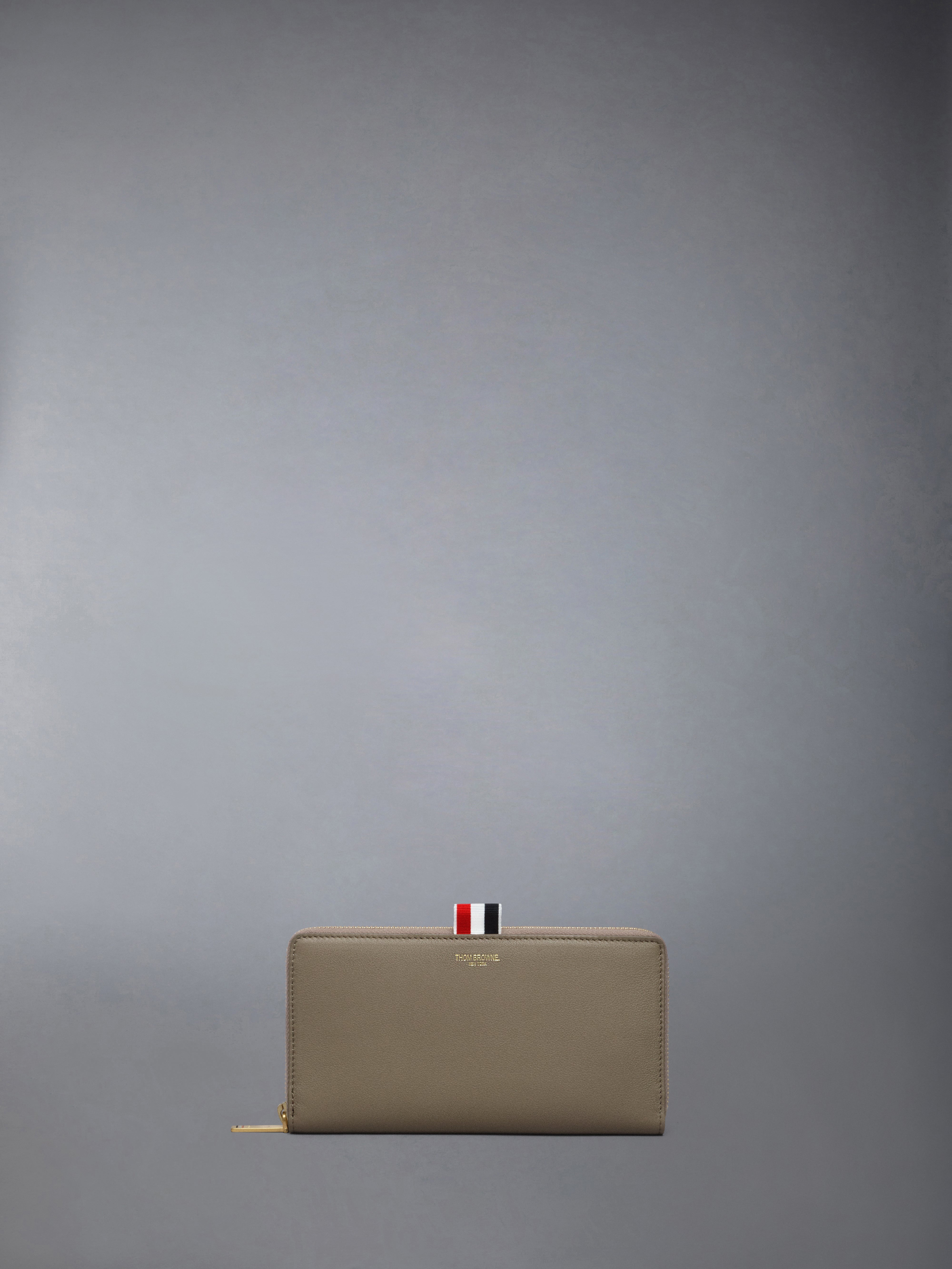 SMOOTH CALF LONG ZIP WALLET - 1