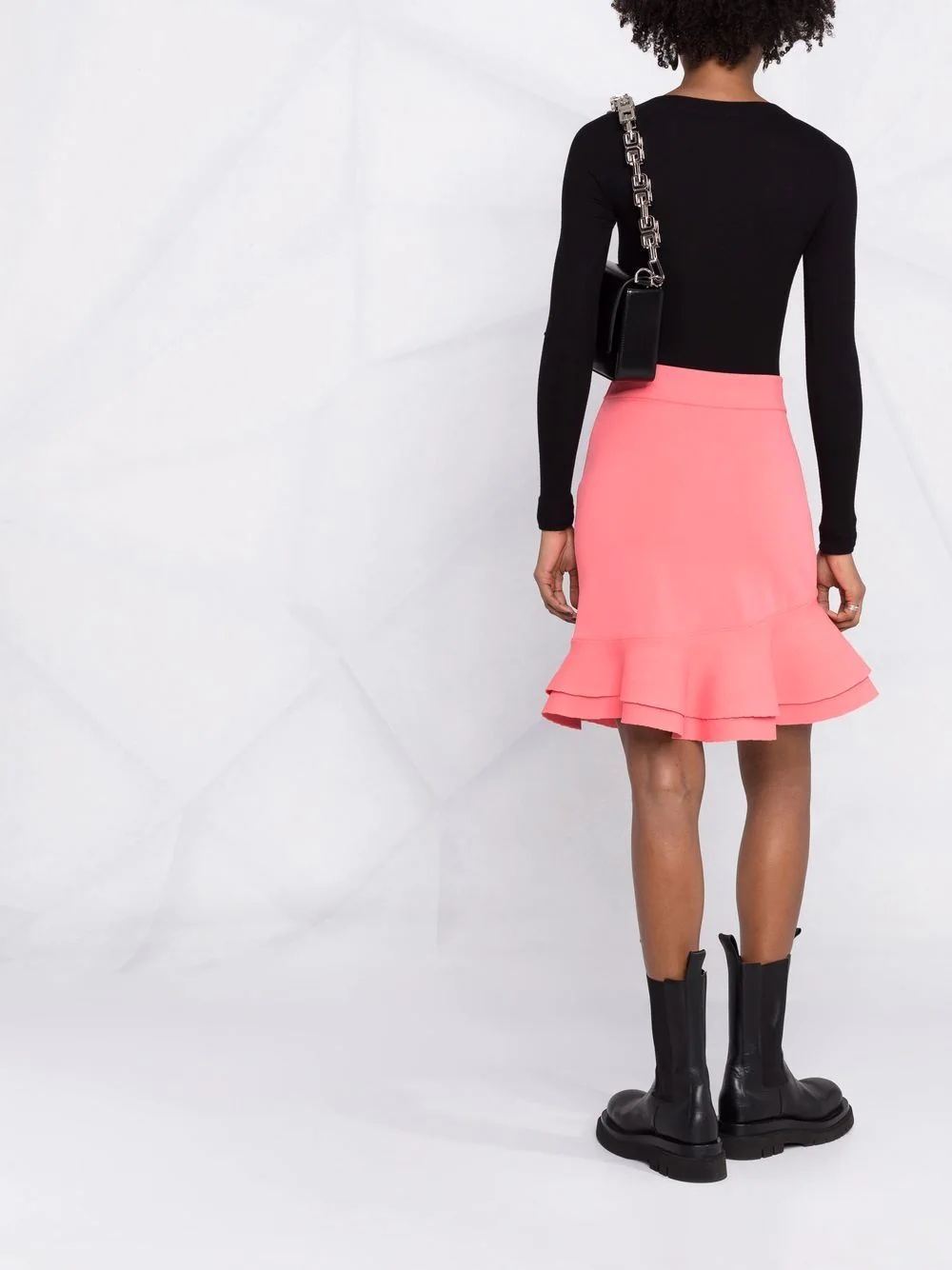 【送料&関税込】Alexander McQueen Ruffle Rib Mini Skirt DSC01089_bc9e03d2-08d7-48d7-