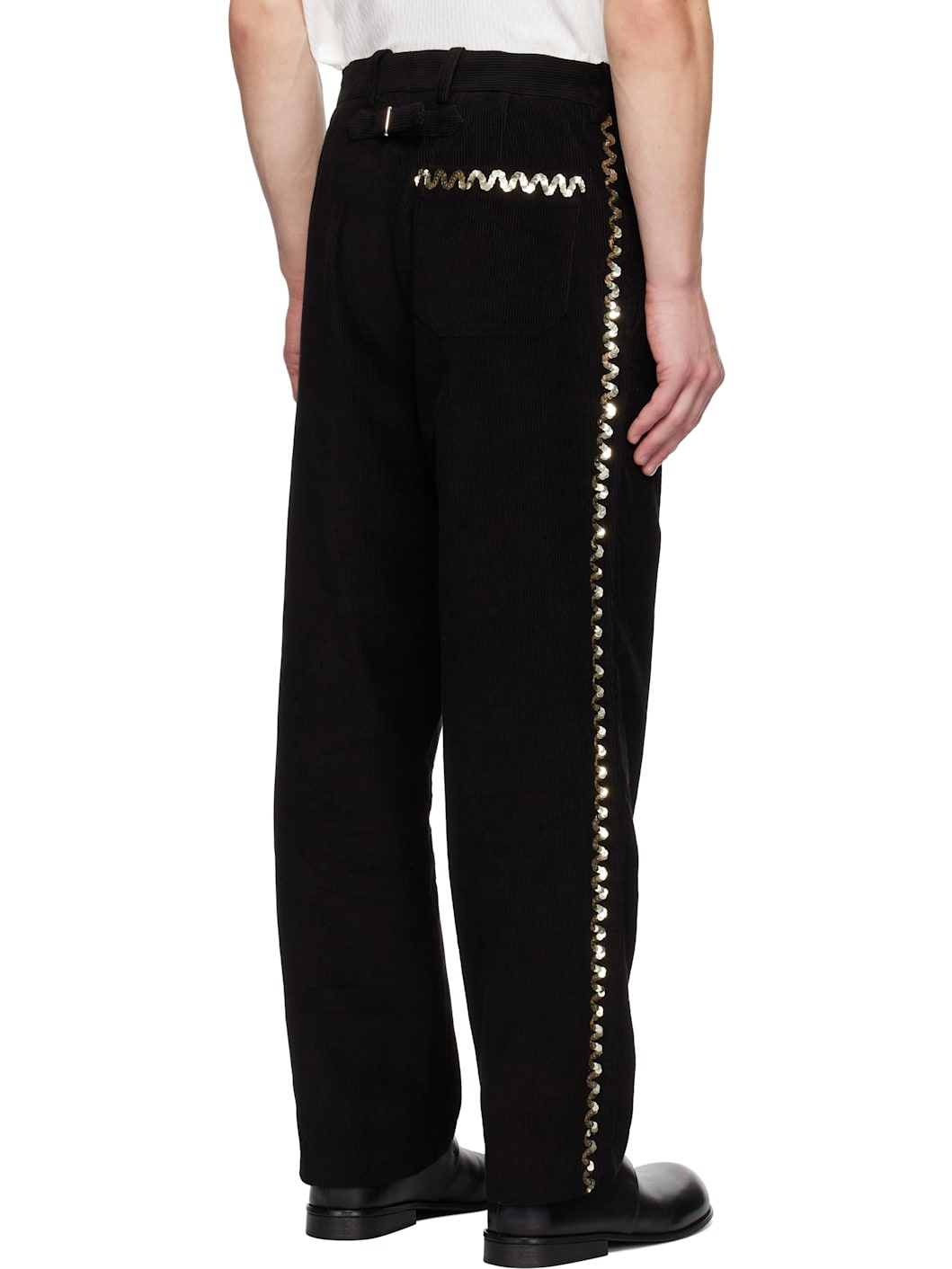 Black Bandstand Standard Trousers - 3
