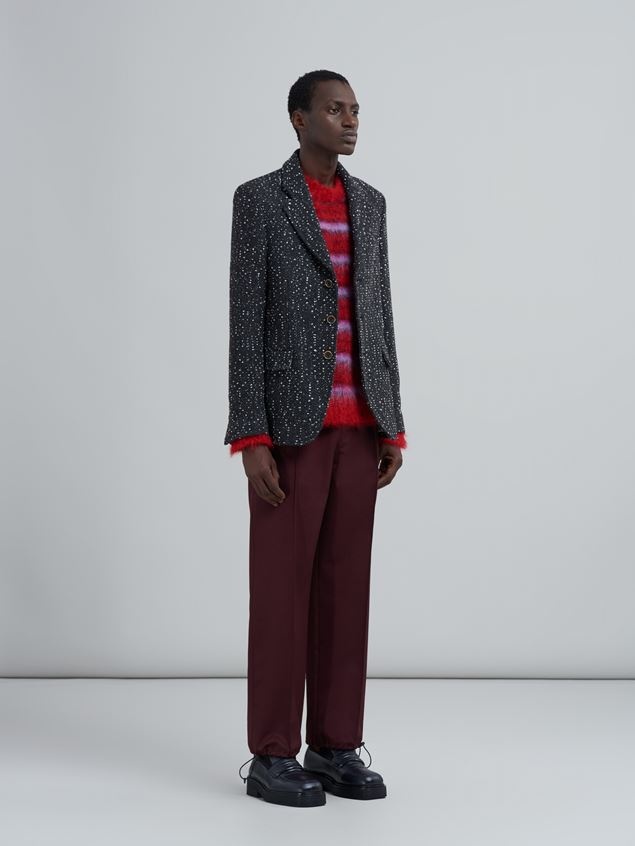 SPECKLED HERRINGBONE JACKET - 2
