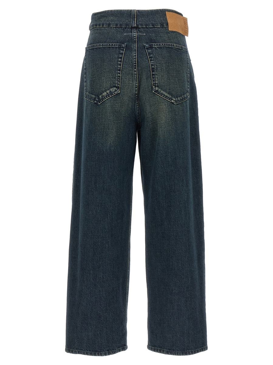 【関税＆送料込み】Mm6 Maison Margiela Rihanna Denim Pant MM6 MAISON MARGIELA Rihanna Rianna Button-Fly Denim Jeans