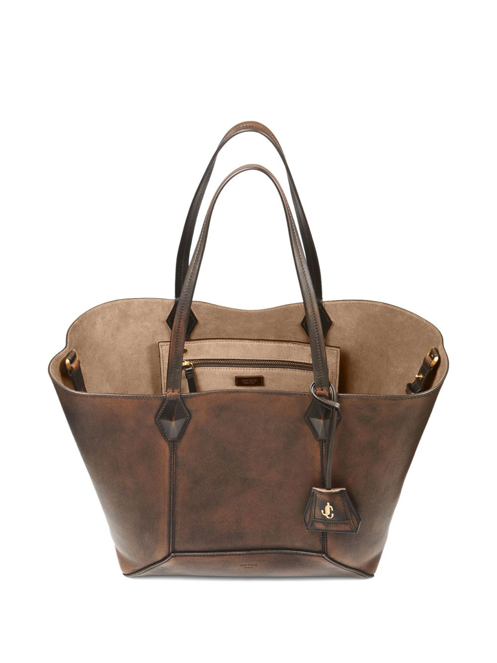 medium Diamond leather shoulder bag - 5