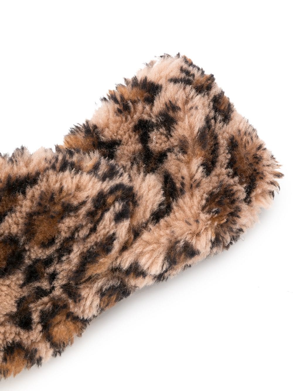 animal print wool headband  - 3