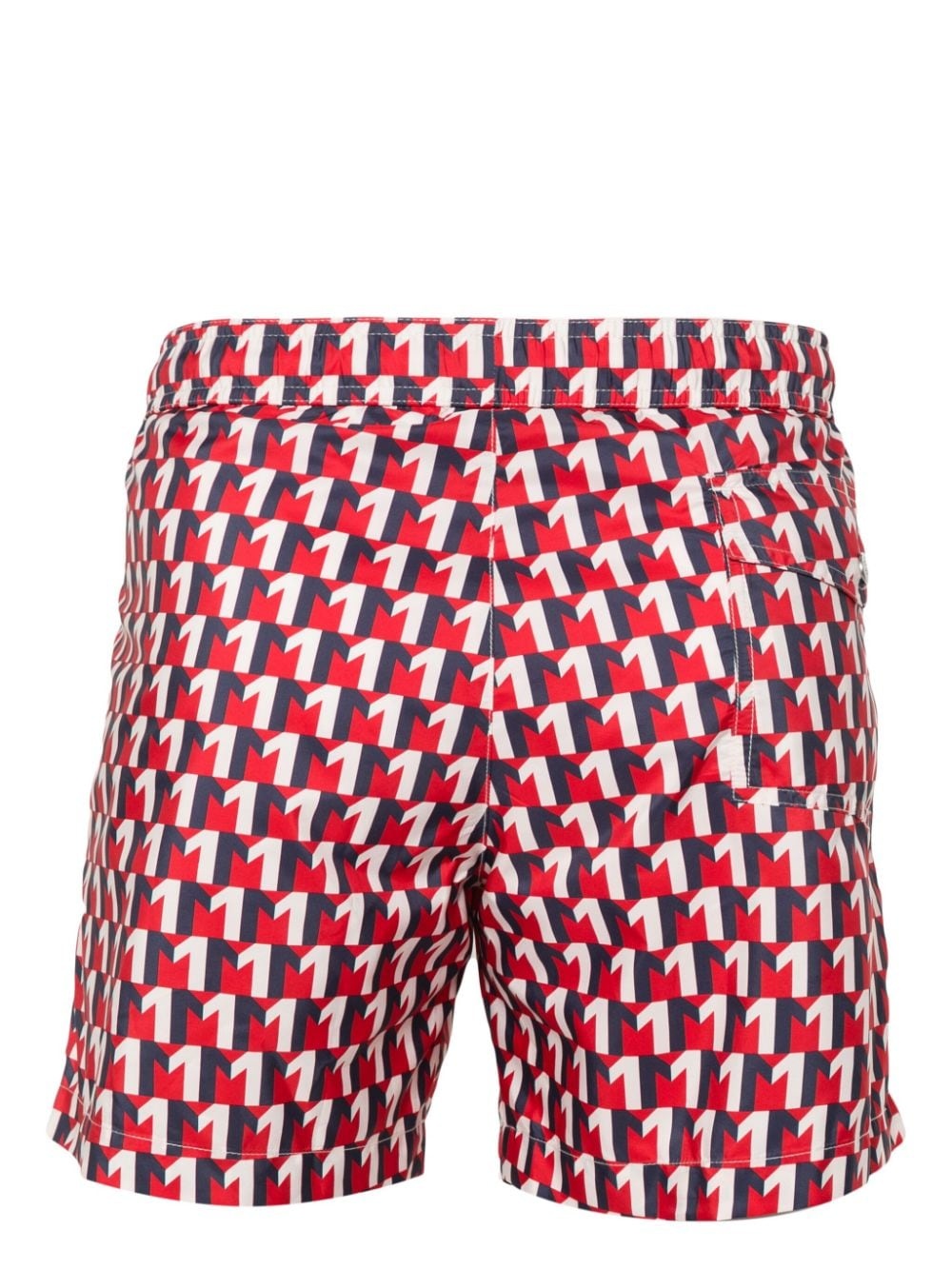 geometric-print swim shorts - 2
