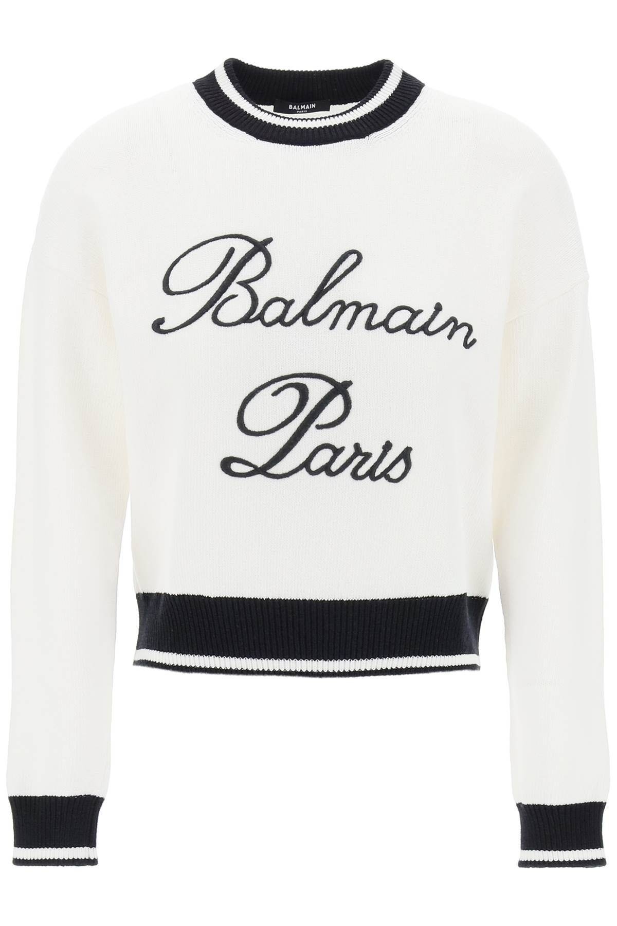 EMBROIDERED LOGO PULLOVER - 1