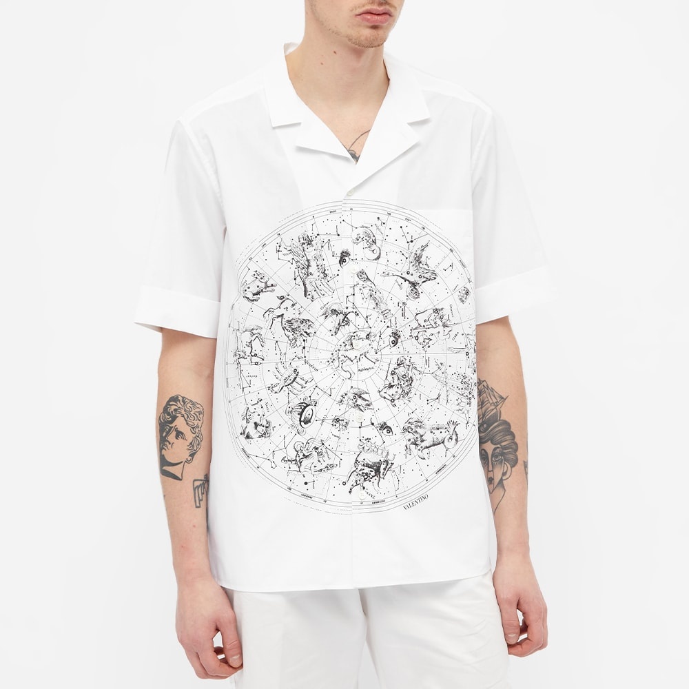 Valentino Zodiac Placement Print Vacation Shirt - 4