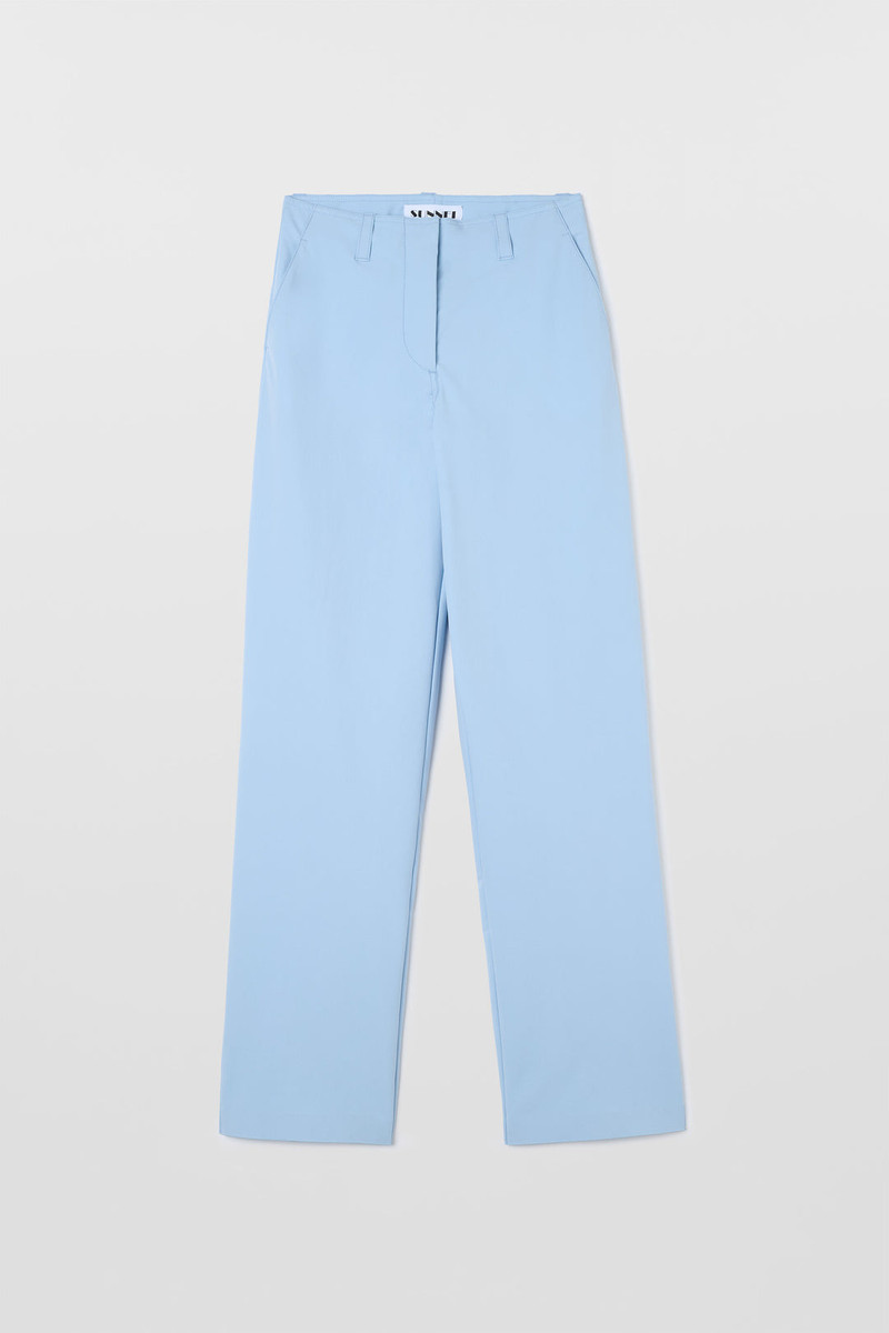 LOOSE FIT PANTS / azure 1
