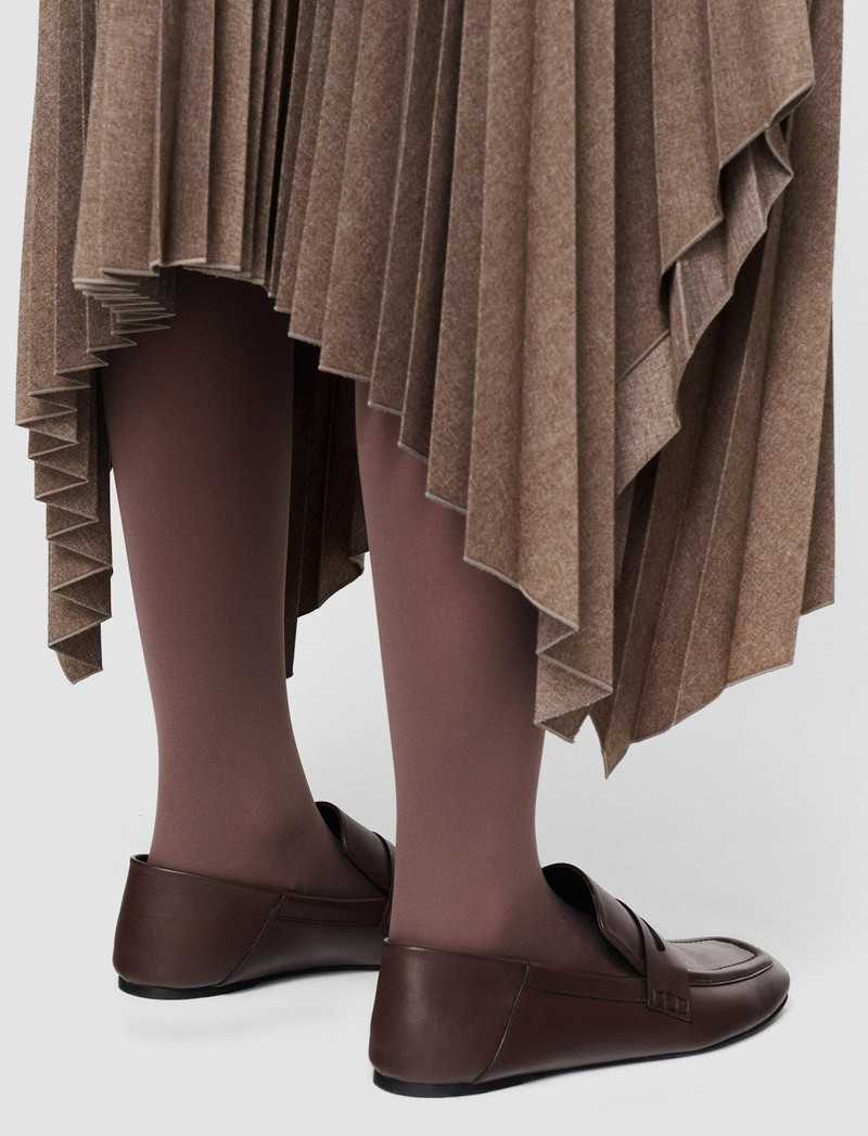 Pleated Flannel Ade Skirt 5