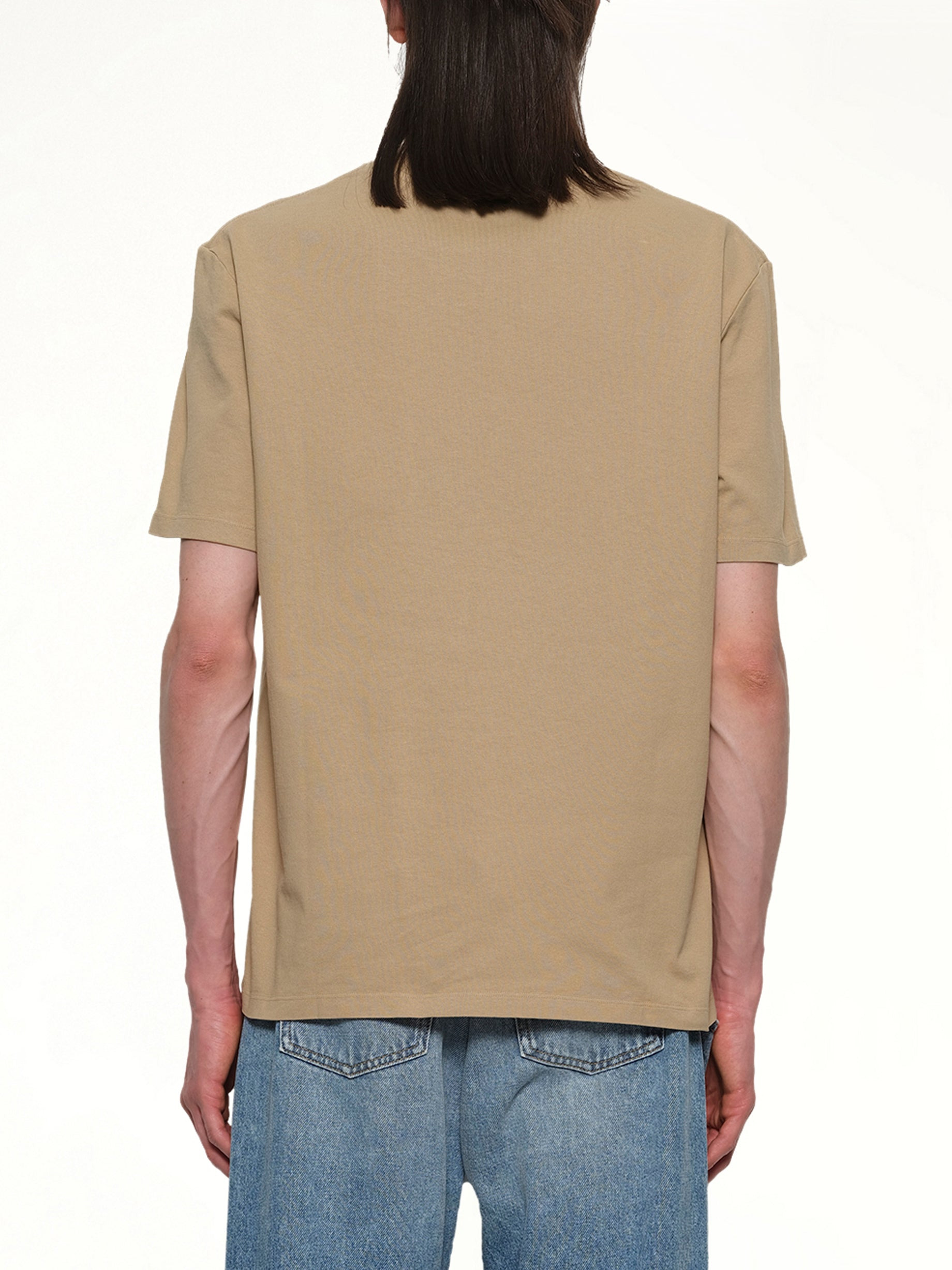 Balmain Medal T-Shirt in Camel - 5