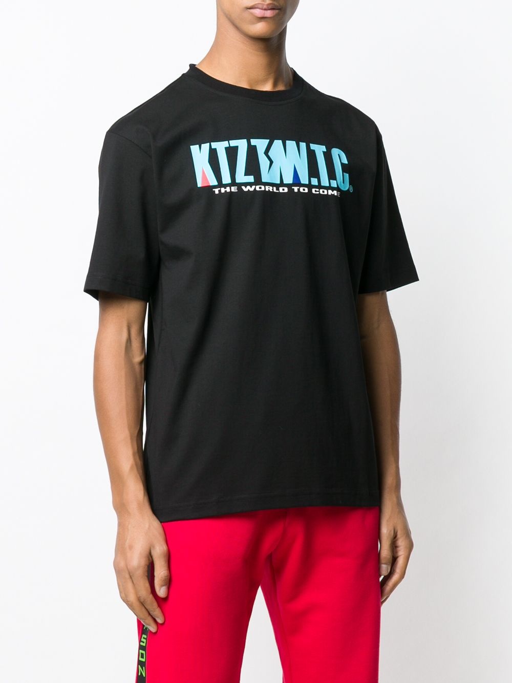 mountain letter T-shirt - 4