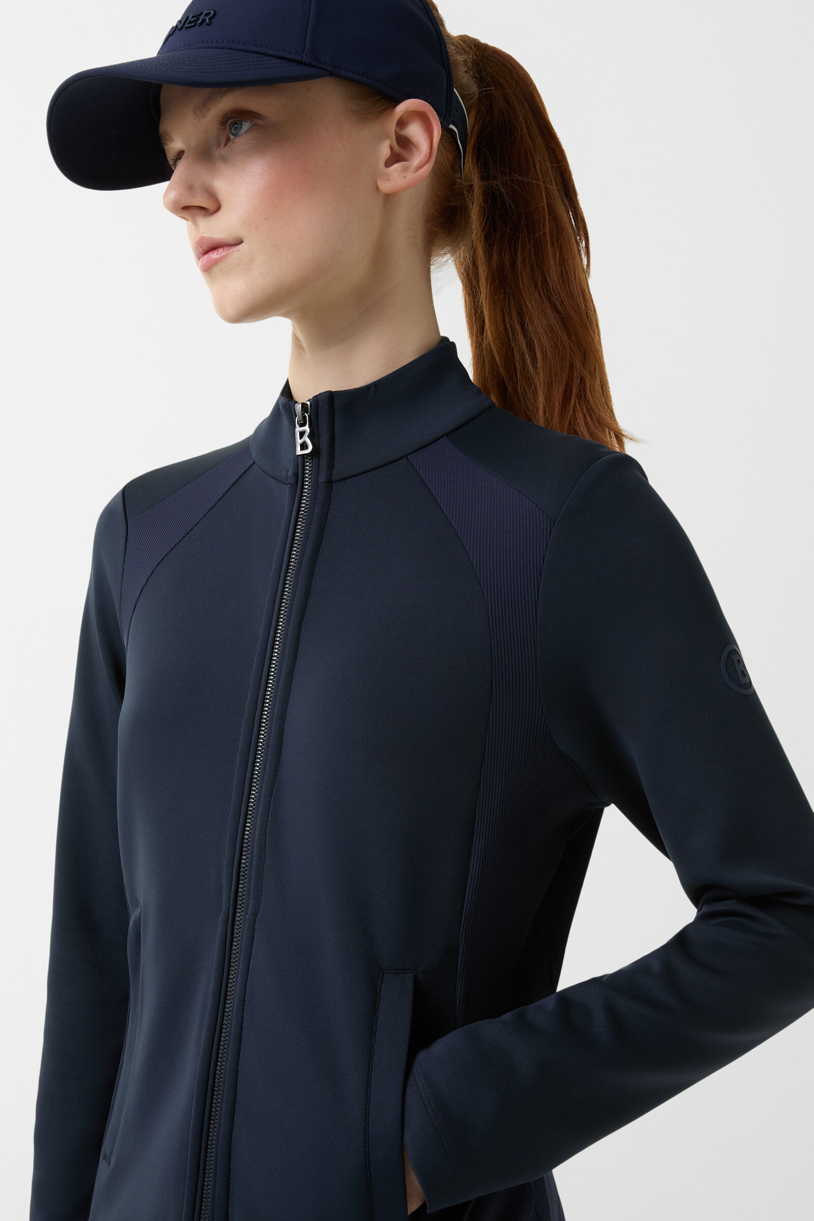 Alena functional jacket in Navy blue - 7