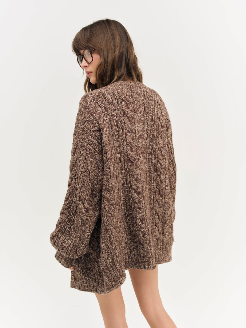 Nathalie Knit Oversized Cardigan 6