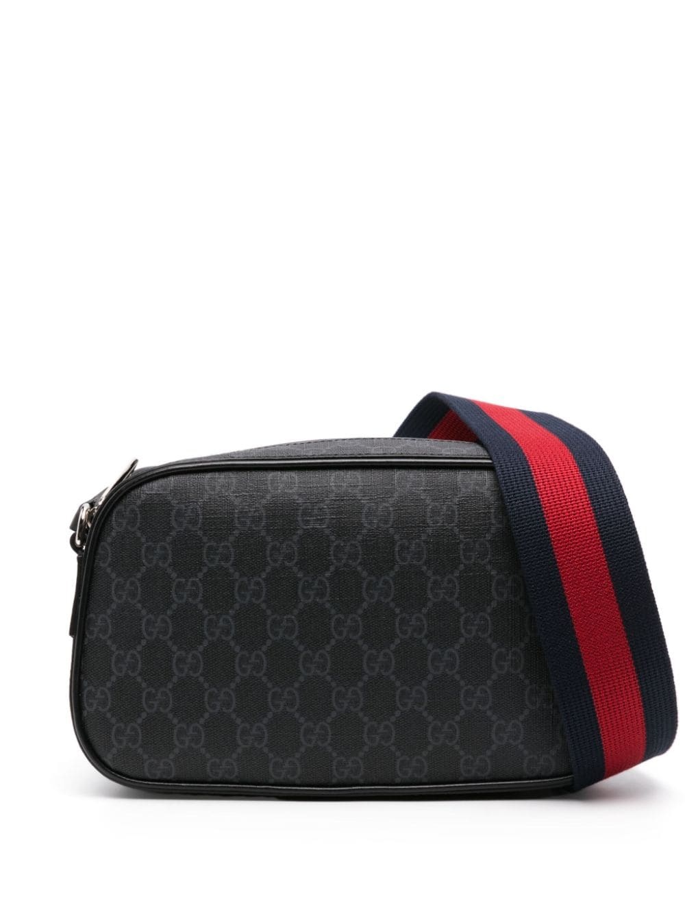 GG Supreme leather messenger bag - 1