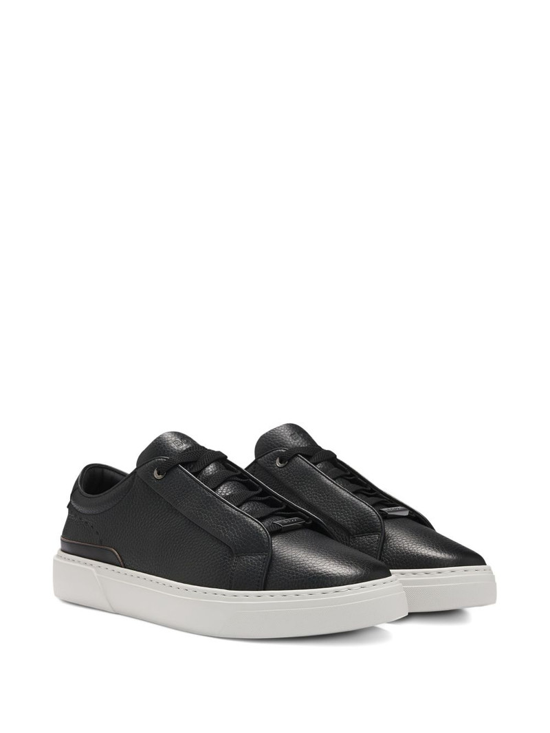 BOSS low-top leather sneakers outlook
