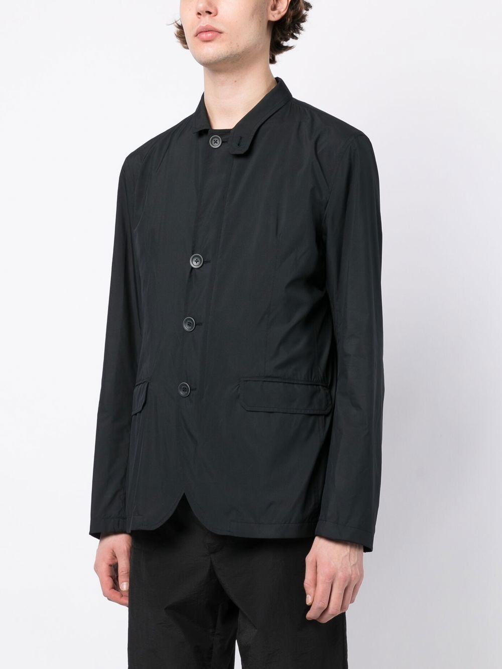 button-front bomber jacket - 3