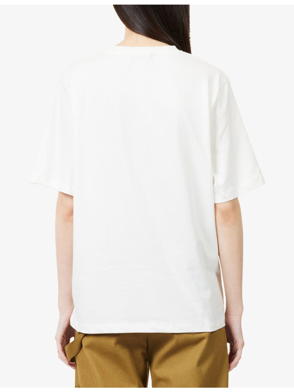 Logo-Print Round-Neck Cotton-Jersey T-Shirt - 4