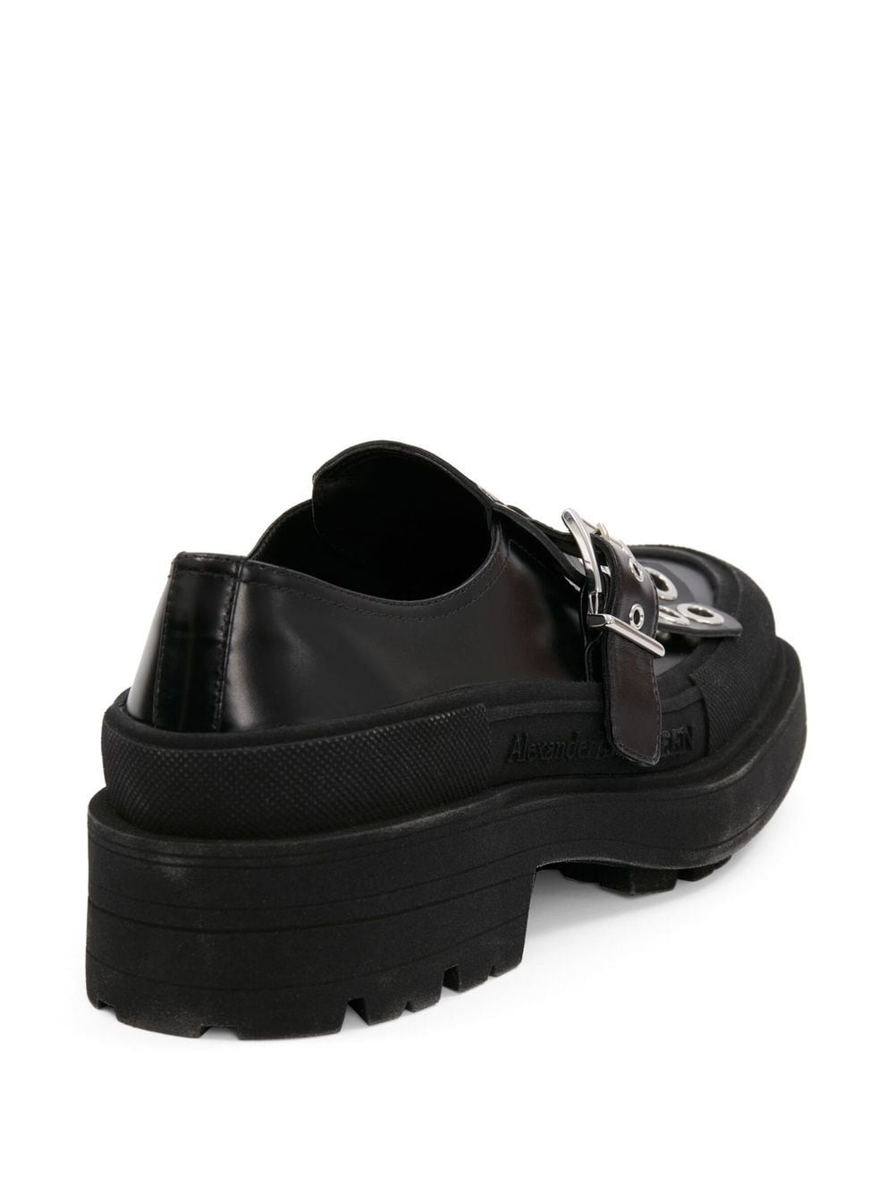 buckle-fastening tassel monk shoes - 2