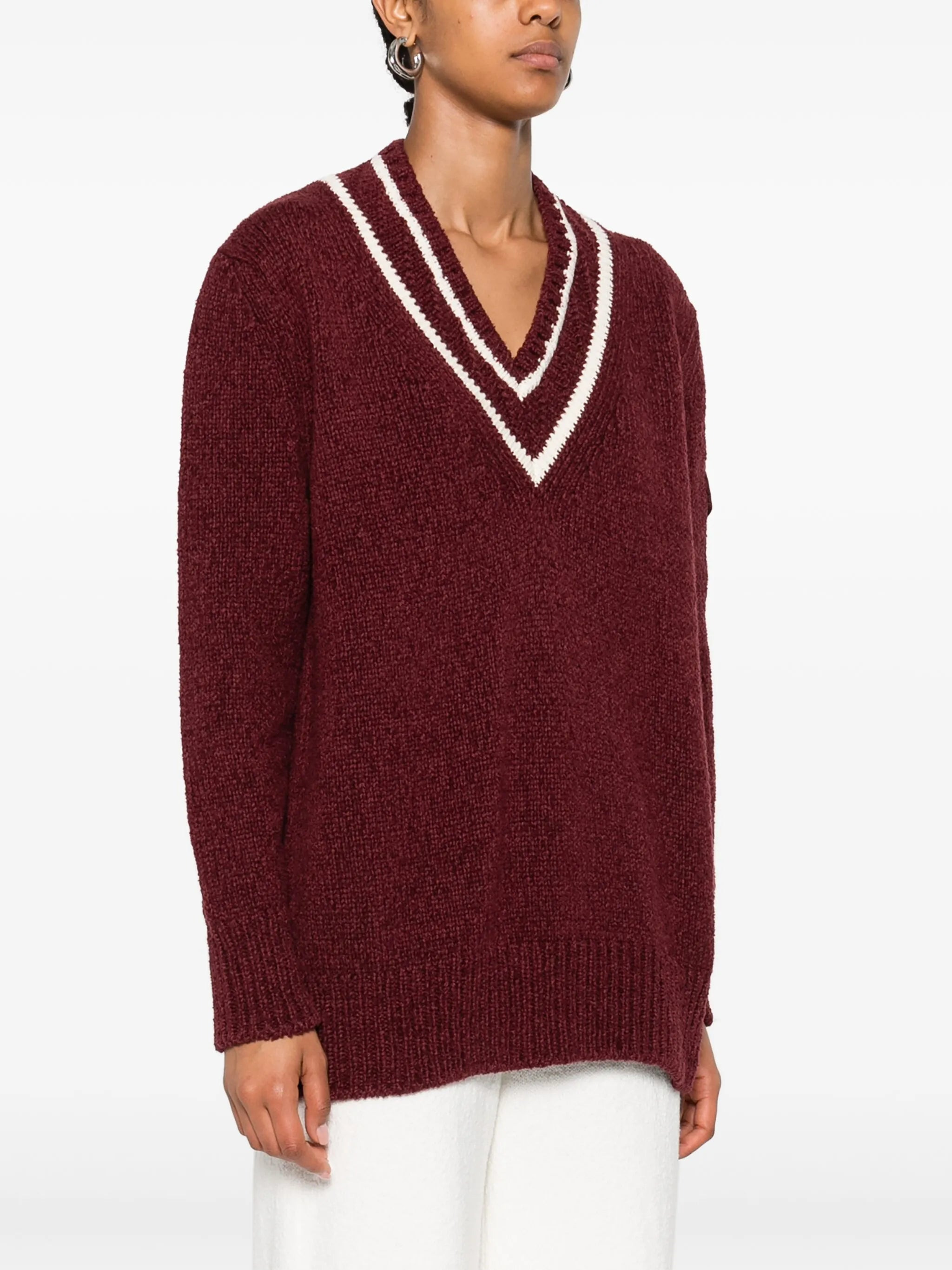 V-neck sweater - 3