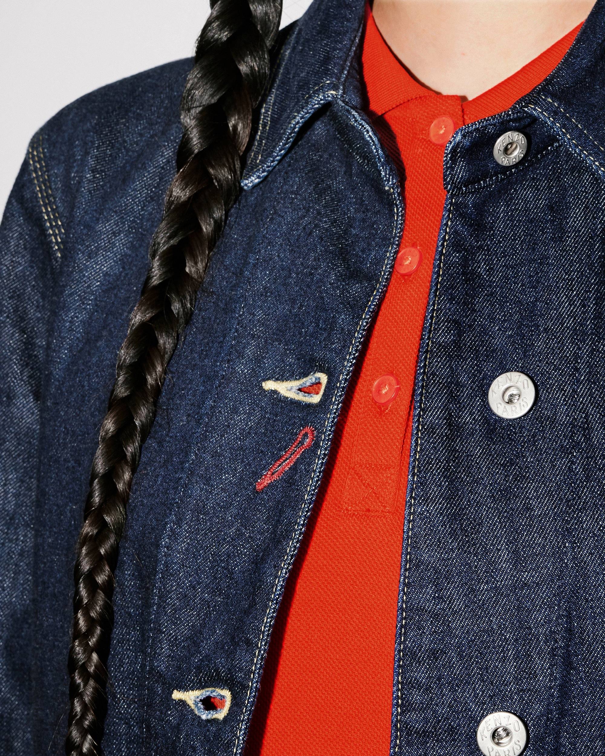 'Rue Vivienne' denim workwear jacket - 9