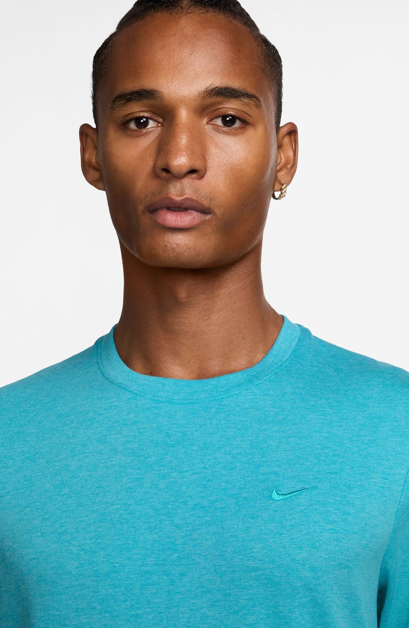 Nike Primary Training Dri-FIT Short Sleeve T-Shirt in Dusty Cactus/Heather at Nordstrom - 3