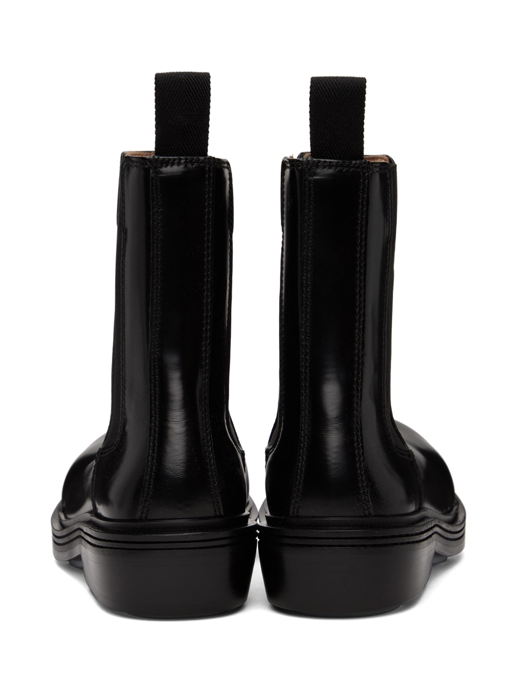 Black Fireman Chelsea Boots - 2