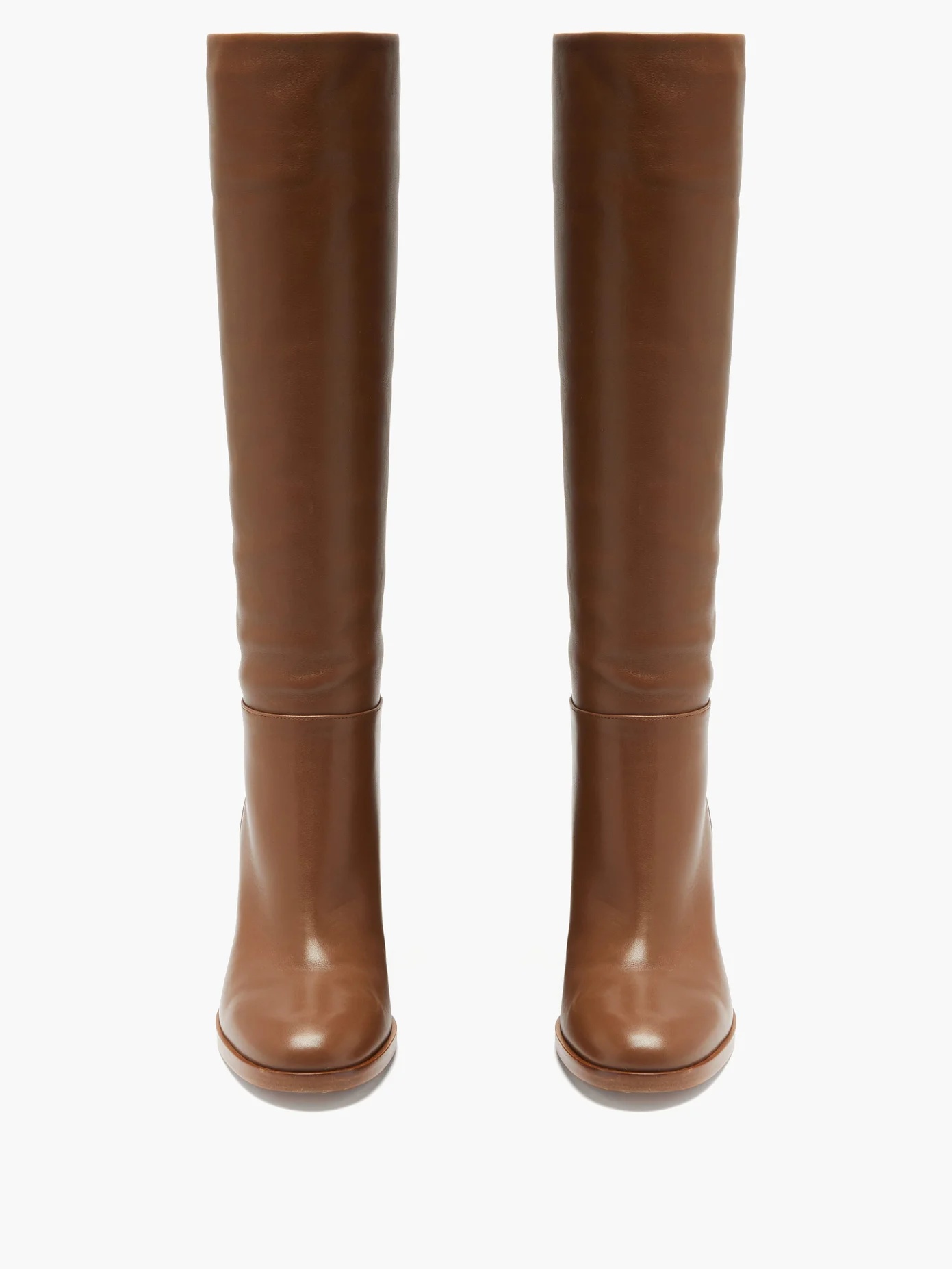 Santiago 85 leather knee-high boots - 5