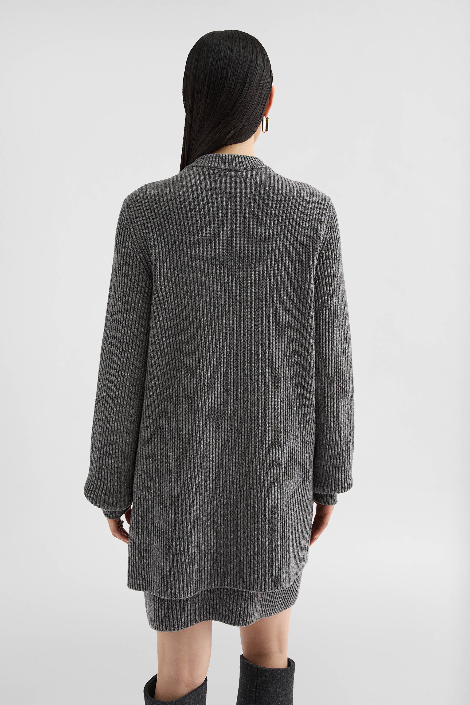 Midweight Wool Mini Dress - 4