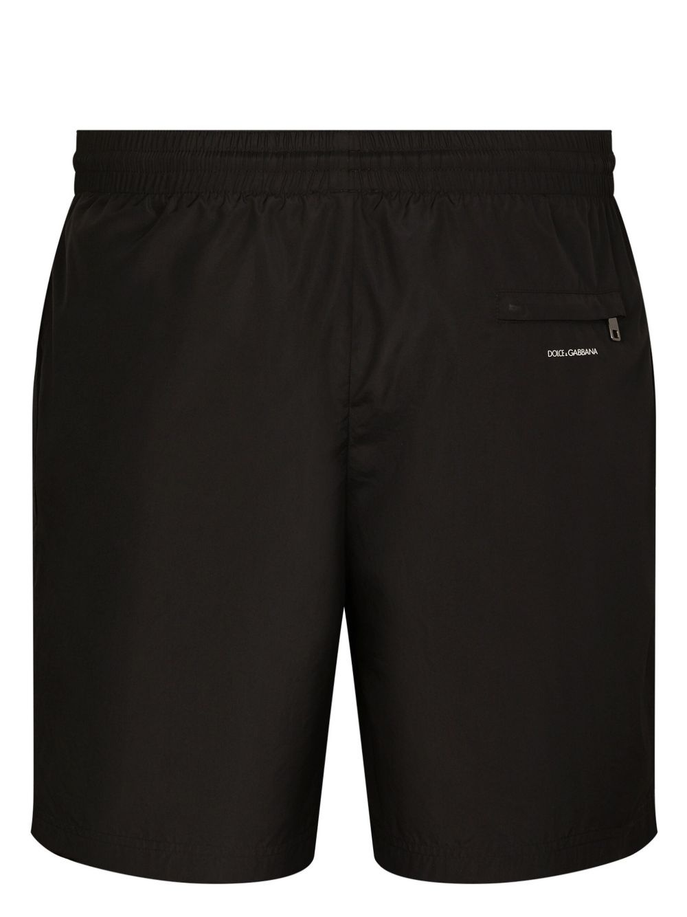logo-print swim shorts - 2
