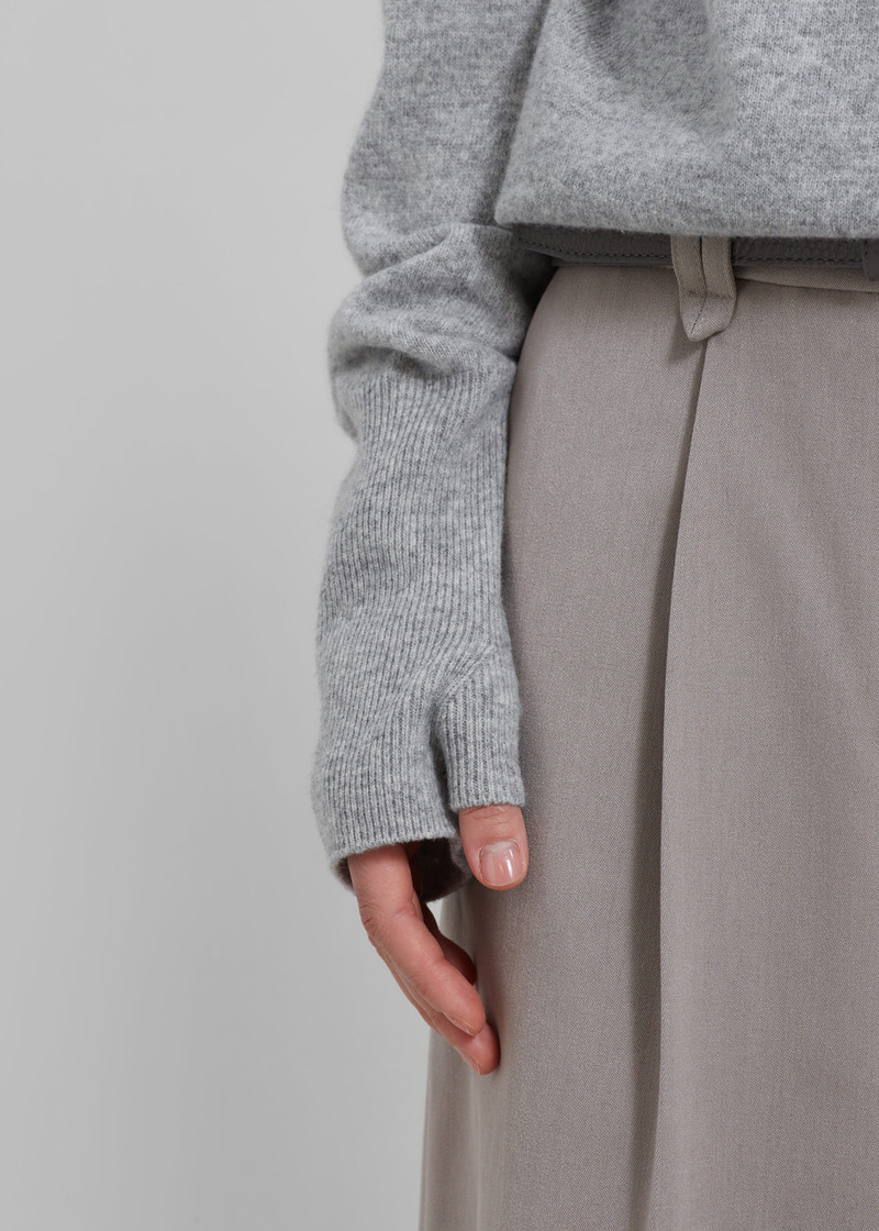 Delia Wool Turtleneck - Grey 7