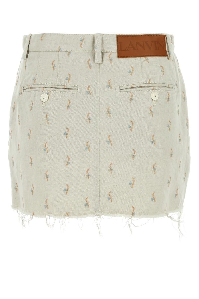 スカート LANVIN All-over embroidery skirt スカート LANVIN All-over embroidery skirt Lanvin All-over