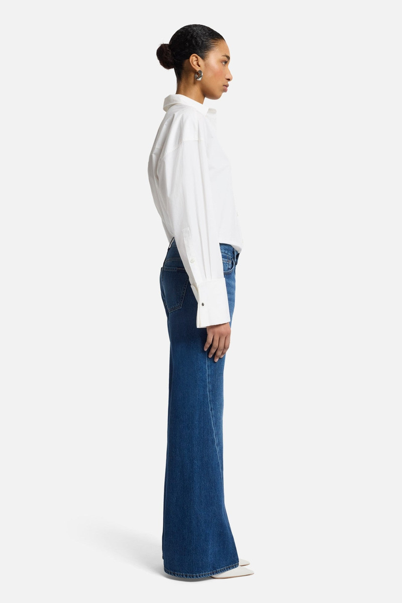 Slim Illusion Twisted Seam Spencer Flare in Mesa 6