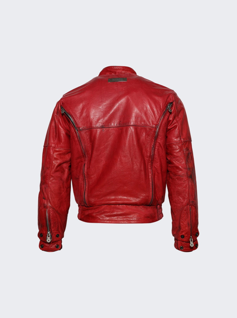 SATOSHI NAKAMOTO Cage Of Death Jacket Red outlook